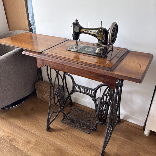 Very old sewing machine - old,