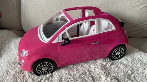 Barbie fiat 500 convertable - barbie,