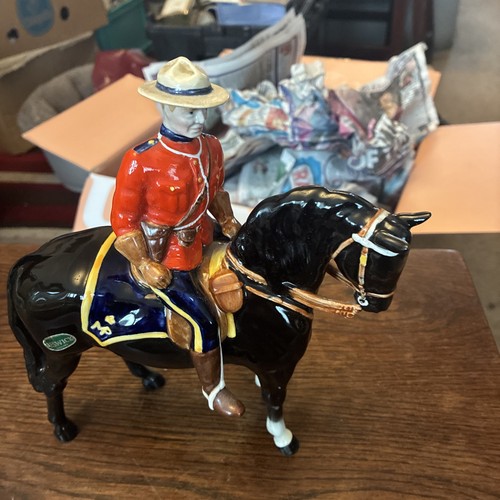 Beswick canadian mountie model - canadian,