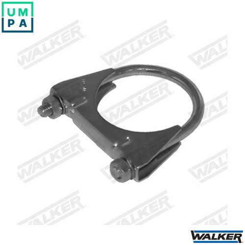 Clamping piece exhaust - clamping, system
