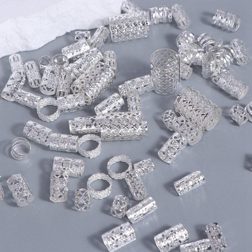 90pcs metal hair braid - 90pcs,