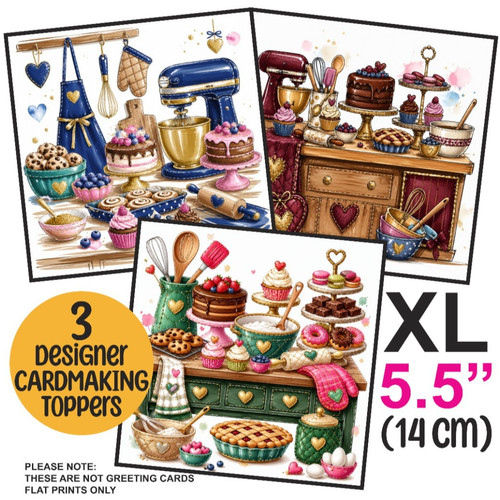 Card toppers for - card,