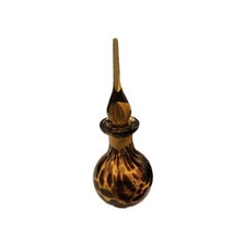 Beautiful Perfume Bottle. Outstanding Hand Blown Glass. Christmas Gift.