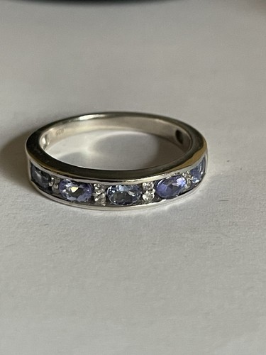 Sterling silver tanzanite - sterling, &