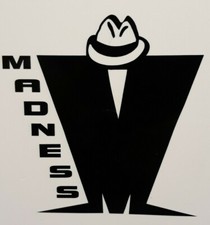Madness 4" x 3.5"" Car Vespa