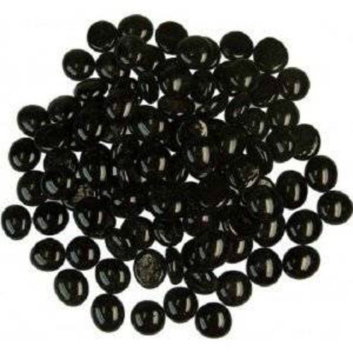 180 pcs glass pebbles - or,
