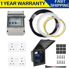 240V Mains Electric Hook Up Installation Campervan Motorhome Conversion Kits