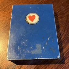 Vintage Metal Playing Card Holder