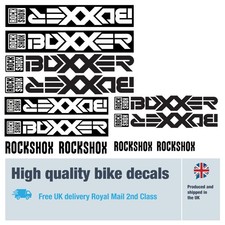 Rockshox boxxer fork - rockshox, decals