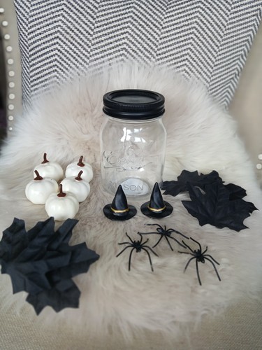 Spooky mason jar of - spooky,