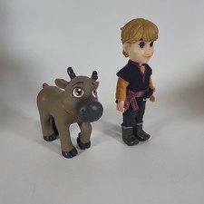 Disney Frozen Kristoff And Sven Figures Doll Set Collectible Toys Gift