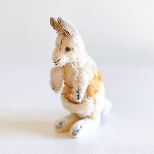 Steiff kangaroo family old - steiff,