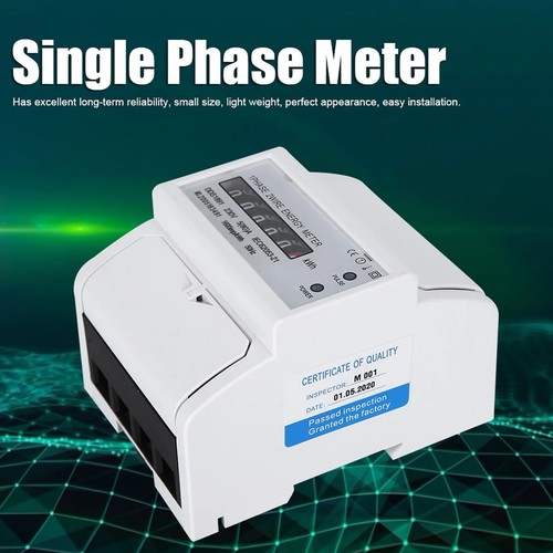 Electricity power energy meter - power,