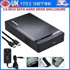 18TB USB 3.0 3.5" Inch SATA HDD External Hard Drive Disk Enclosure Case HDD SSD