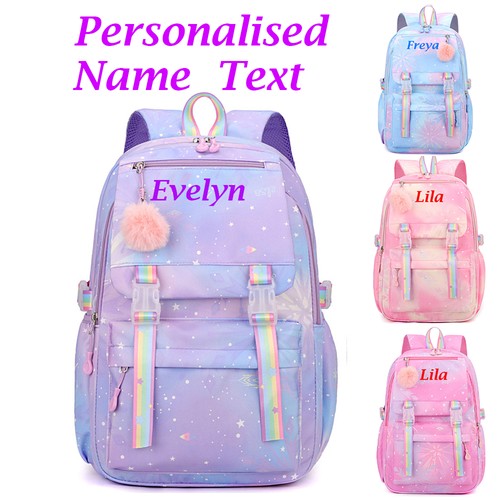 Personalised kids backpack - personalised,
