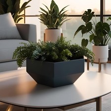 Modern Hexagonal Planter –