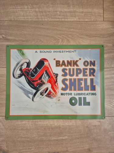 Bank super shell oil metal - oil,