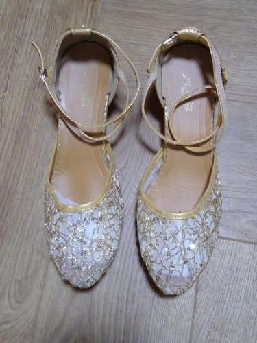 Women mesh latin dance shoes - mesh,