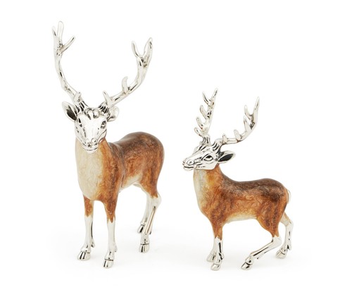 Saturno silver deer stags - saturno,