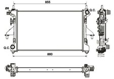 Radiator NRF Fits Fiat Ducato