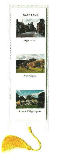 Garstang lancashire bookmark - lancashire,