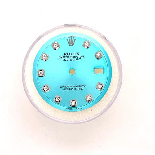 Rolex 36mm custom tiffany blue - custom,