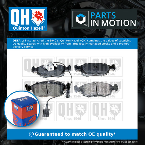 Brake pads set fits fiat - fiat, punto