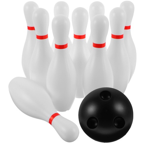 Reusable white wooden bowling - reusable,