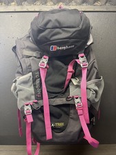 Berghaus Torridon A Trek W 60L Hiking Rucksack Backpack Bag pink and Grey