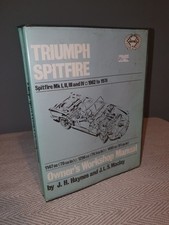 1973 - Triumph Spitfire Owners Workshop Manual (vintage) Spitfire, Mk 1.2.3.4
