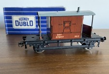 Hornby Dublo 32046 BR Goods Brake Van D1 for 3-Rail OO Gauge, Metal. Boxed