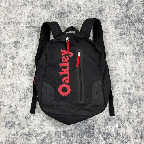 Oakley black red - black, backpack
