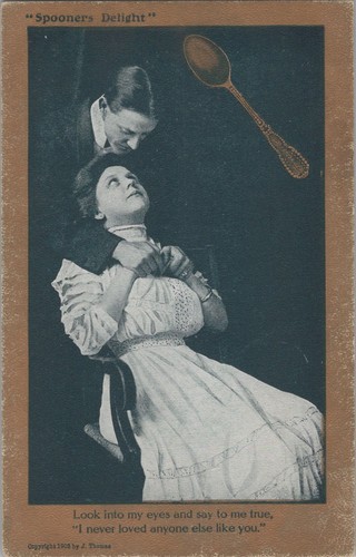 Divided back postcard - divided, us