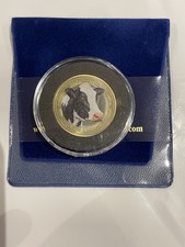 2024 JERSEY HERITAGE BREEDS - HOLSTEIN FRIESIAN - Cow COLOUR TWO 2 POUND COIN BU