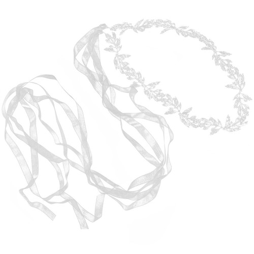 Metal leaf bridal belt wedding - metal,