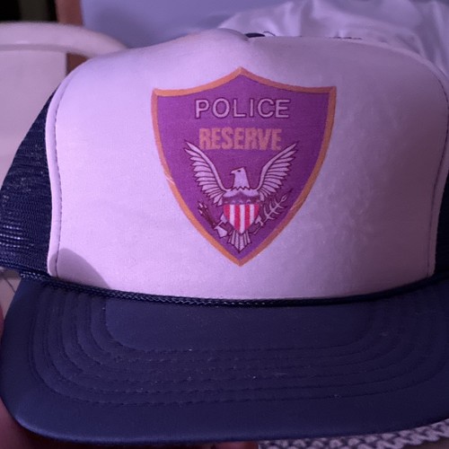 Police reserve mesh trucker - reserve,