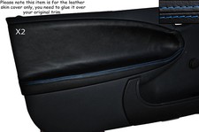 BLUE STITCH 2X FRONT DOOR CARD