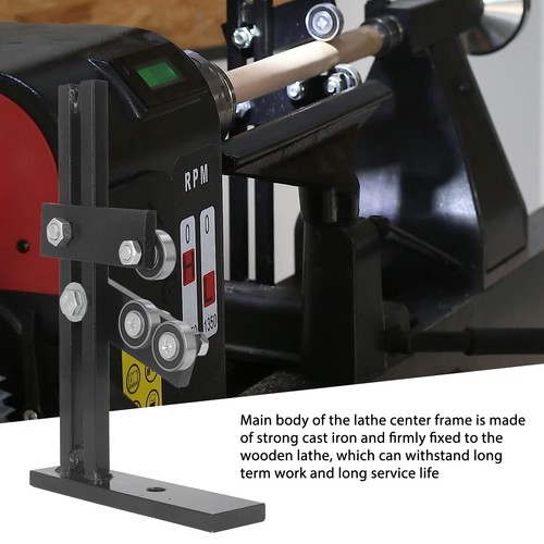 Wood lathe steady rest cast - rest,