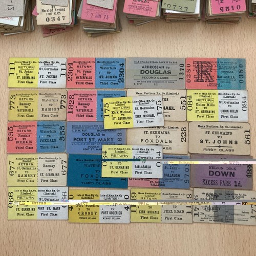 Railway tickets 22 x - tickets.,