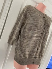 M&S Indigo Beige Gold Sparkle