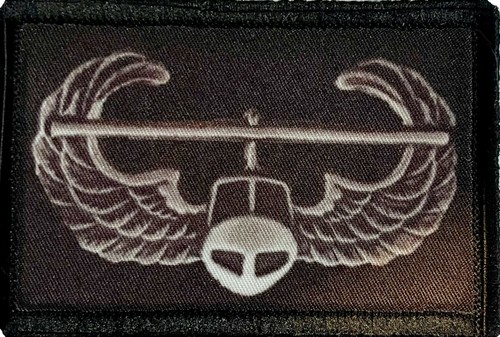 Air assault badge morale patch - air,