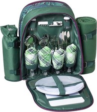Picnic Backpack 4 Person Set
