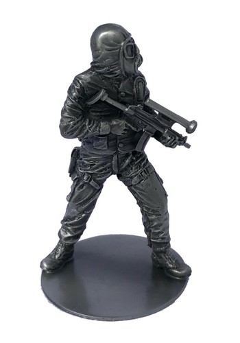 Pewter sas crw figure with - sas,