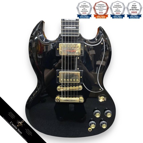 Epiphone custom ebony black - ebony,
