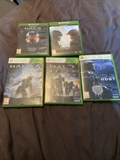 Microsoft Xbox 360/One Game Bundle Halo, 5 Games Job Lot Collection