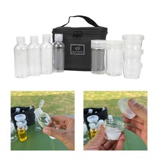 9Pcs Camping Spice Jars Set