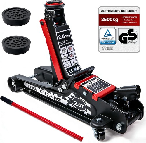 Trolley floor jack ton - jack, low