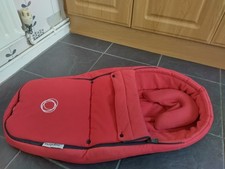 BUGABOO BEE RED  Cocoon COMPLETE WITH HEAD CUSHION