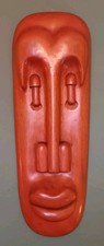 Large Vintage Carved Teak