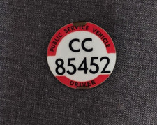 PSV Driver's Badge CC 85452